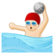Person Playing Water Polo - Light emoji on Samsung